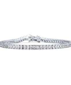 Square Tennis Bracelet