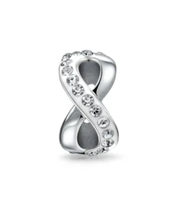 Infinity Heart Charm
