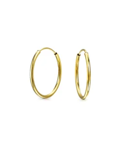 Gold Thin Hoops