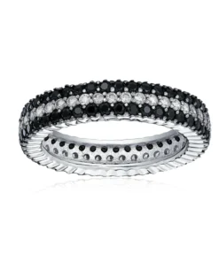 Two Tone Eternity Band